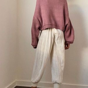 Free people Emmy mock neck sweater size small